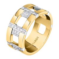 Ring Trussardi Woman in Steel Zircone TJAXC38018 - TJAXC38018